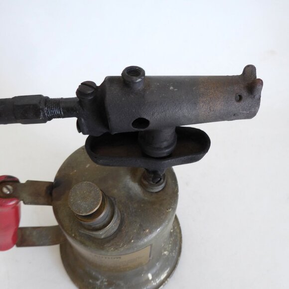 ANTIQUE VINTAGE C&L CLAYTON & LAMBERT BRASS BLOW TORCH FUEL PUMP - Picture 12 of 14